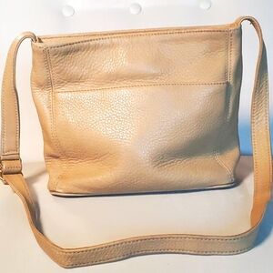 Coach Vintage Sonoma Convertible Crossbody Bag 4924 Beige Pebbled Leather C/Rica